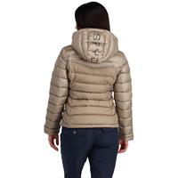 Women's Timeless Hoodie Down Jacket - Cashmere
