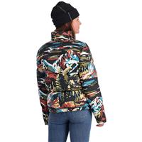Women's Windom Down Insulated Jacket - Black Paint By Number