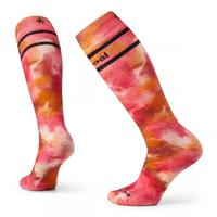 Women's Ski Full Cushion Tie Dye Print OTC Socks