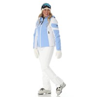 Women's Cortina Jacket - Cornflower / White