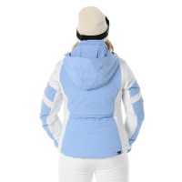 Women's Cortina Jacket - Cornflower / White