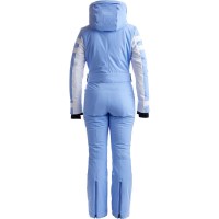 Women's Deer Valley Stretch One Piece Suit - Cornflower / White