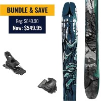 Atomic Bent 100 + Tyrolia Attack 11 GW Bundle - Unisex