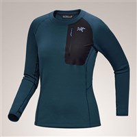 Women's Kyanite Crew Baselayer - Midnight Frost