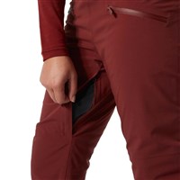 Women's Alphelia Hi Waist Insulated Ski Pant - Mars Red