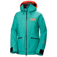 Helly Hansen Powderqueen 3.0 Jacket - Women's - Signal Green Denim