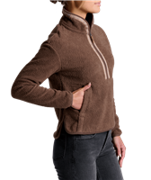Women's Hygge 1/2 Zip - Coffee