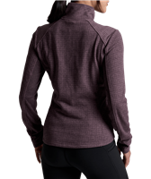 Women's Reactiv Grid Fleece FZ - Winter Berry