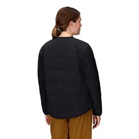 Women's Ares Collarless Jacket - Black