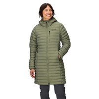 Women's Echo Featherless Long Jacket - Olive Grove