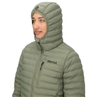 Women's Echo Featherless Long Jacket - Olive Grove