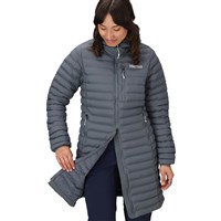 Women's Echo Featherless Long Jacket - Steel Onyx