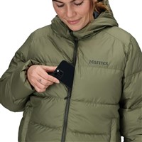 Women's Guides Down Hoody - Olive Grove