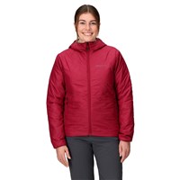 Women's MonoQuilt Hoody - Red Mulberry
