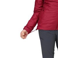 Women's MonoQuilt Hoody - Red Mulberry