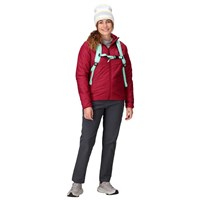 Women's MonoQuilt Hoody - Red Mulberry