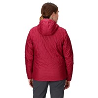 Women's MonoQuilt Hoody - Red Mulberry
