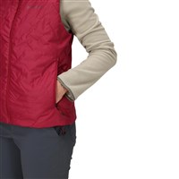 Women's MonoQuilt Vest - Red Mulberry