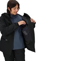 Women's Refuge Insulated Jacket - Black