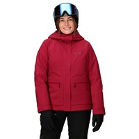 Women's Refuge Insulated Jacket - Red Mulberry