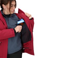 Women's Refuge Insulated Jacket - Red Mulberry