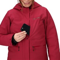 Women's Refuge Insulated Jacket - Red Mulberry