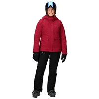 Women's Refuge Insulated Jacket - Red Mulberry