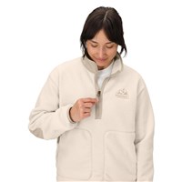 Women's Wanderer High Pile Fleece Pullover - Birch Bark