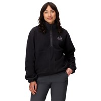Women's Wanderer High Pile Fleece Pullover - Black