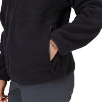 Women's Wanderer High Pile Fleece Pullover - Black