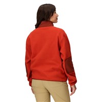 Women's Wanderer High Pile Fleece Pullover - Sumac