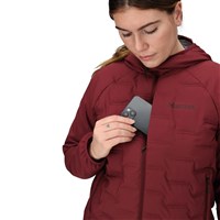 Women's WarmCube Active Aerothermal Hoody - Acai Berry