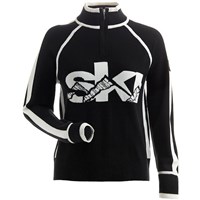 Women's Ski Sweater - Black / White
