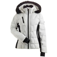 Women's Whistler Faux Fur Parka - White / Black