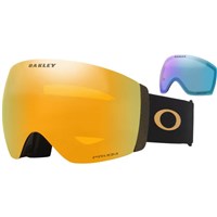 Flight Deck Pro L Matte Black Goggle - Mettalic Black Gold Frame w/ Prizm 24K & Prizm Iced Lenses (OO7138-09)