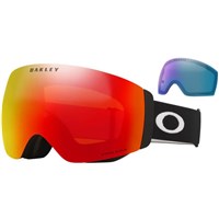 Flight Deck Pro M Matte Black Goggle - Matte Black Frame w/ Prizm Torch & Prizm Iced Lenses (OO7139-03)