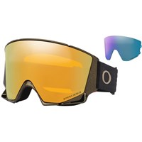 Flow L Matte Black Goggle - 5Oth Anniversary Frame w/ Prizm 24K & Prizm Iced Lenses (OO7145-14)