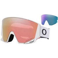 Flow M Matte Black Goggle - Matte White Frame w/ Prizm Rose Gold & Prizm Iced Lenses (OO7147-10)