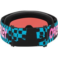 Prizm Line Miner L Goggle - Chex Black Frame w/ Prizm Snow Sapphire Iridium Lens (OO7070-I2)