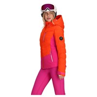 Women's Cosima Down Jacket - High Kick Orange