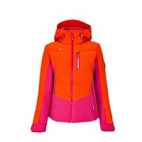 Women's Cosima Down Jacket - High Kick Orange