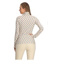 Women's Oly Baselayer Zip Top - Bali Sun