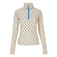 Women's Oly Baselayer Zip Top - Bali Sun