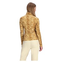 Women's Oly Baselayer Zip Top - Honey Snake
