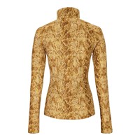 Women's Oly Baselayer Zip Top - Honey Snake