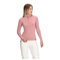 Women's Oly Baselayer Zip Top - Mauve Deep