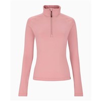 Women's Oly Baselayer Zip Top - Mauve Deep