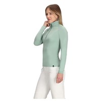 Women's Oly Baselayer Zip Top - Summit Sage
