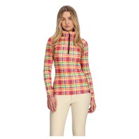 Women's Oly Baselayer Zip Top - Sun Day Plaid