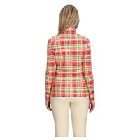 Women's Oly Baselayer Zip Top - Sun Day Plaid